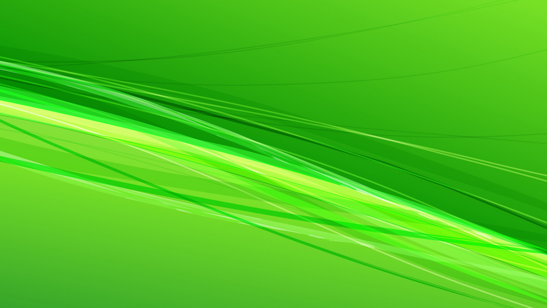 Illustration de la Lumière Verte et Violette. Wallpaper in 1920x1080 Resolution