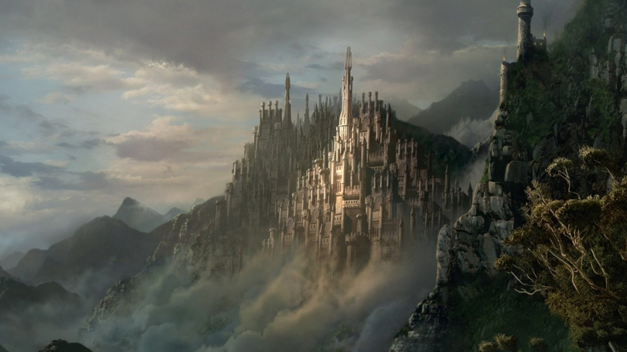 城堡, 地形, 气氛, 幻想, 科幻小说 壁纸 1280x720 允许