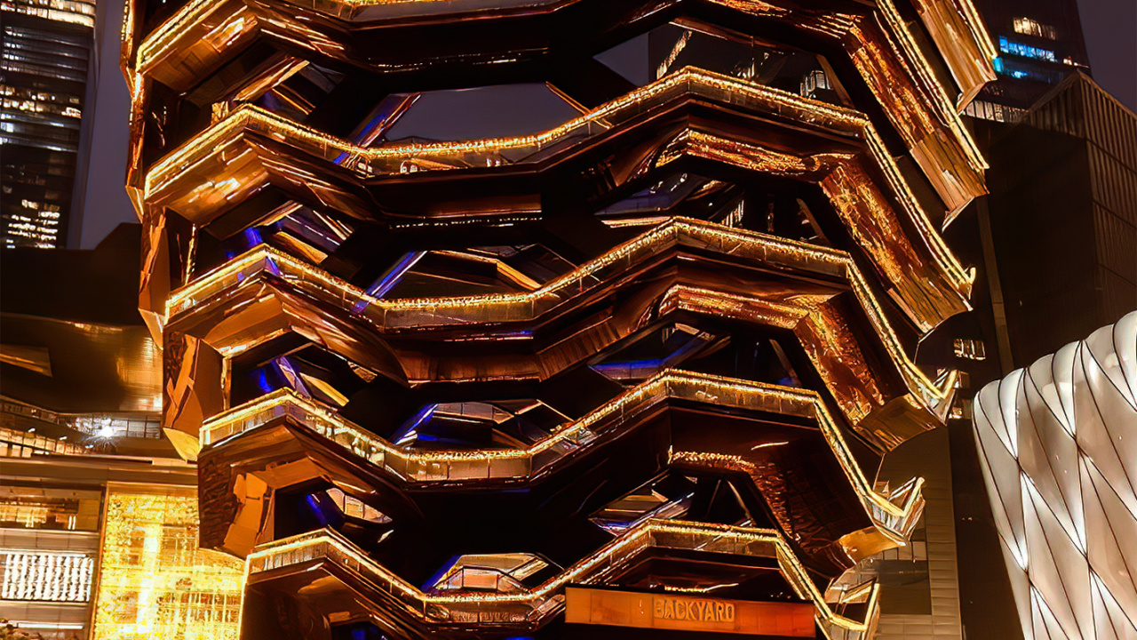 Reflection, Tourist Attraction, Building, Skyscraper, Tower Block. Wallpaper in 1280x720 Resolution