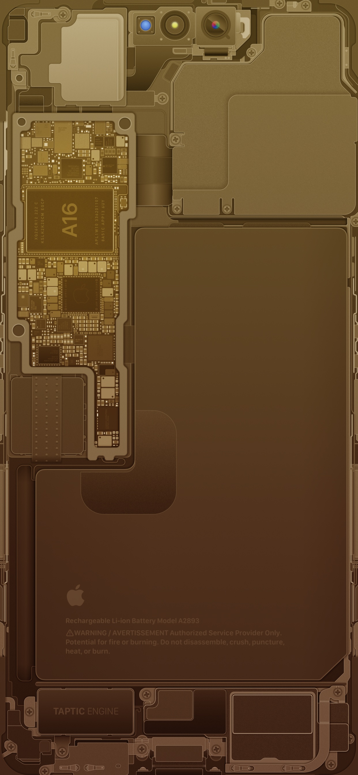 Smartphone, Circuit Component, Rectangle, Parallels, Pattern. Wallpaper in 1242x2688 Resolution