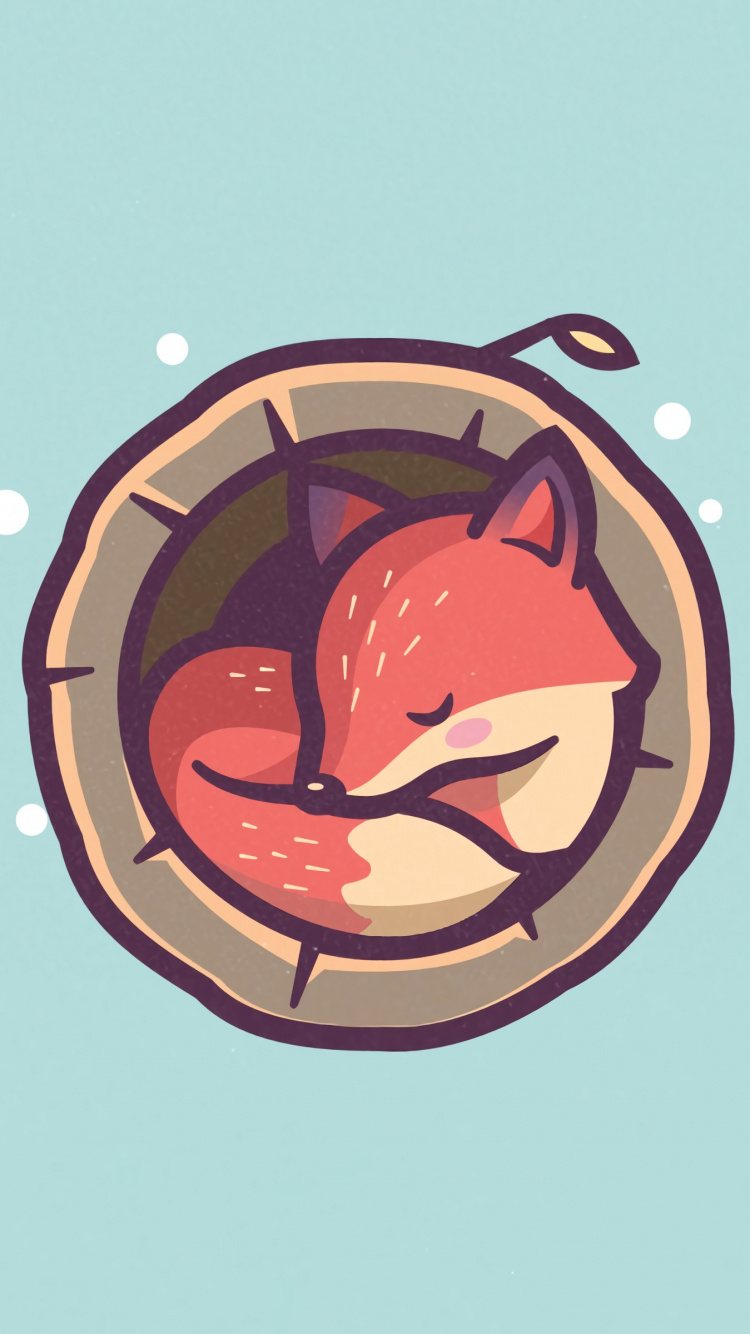 Lila Und Schwarze Emoji-Abbildung. Wallpaper in 750x1334 Resolution