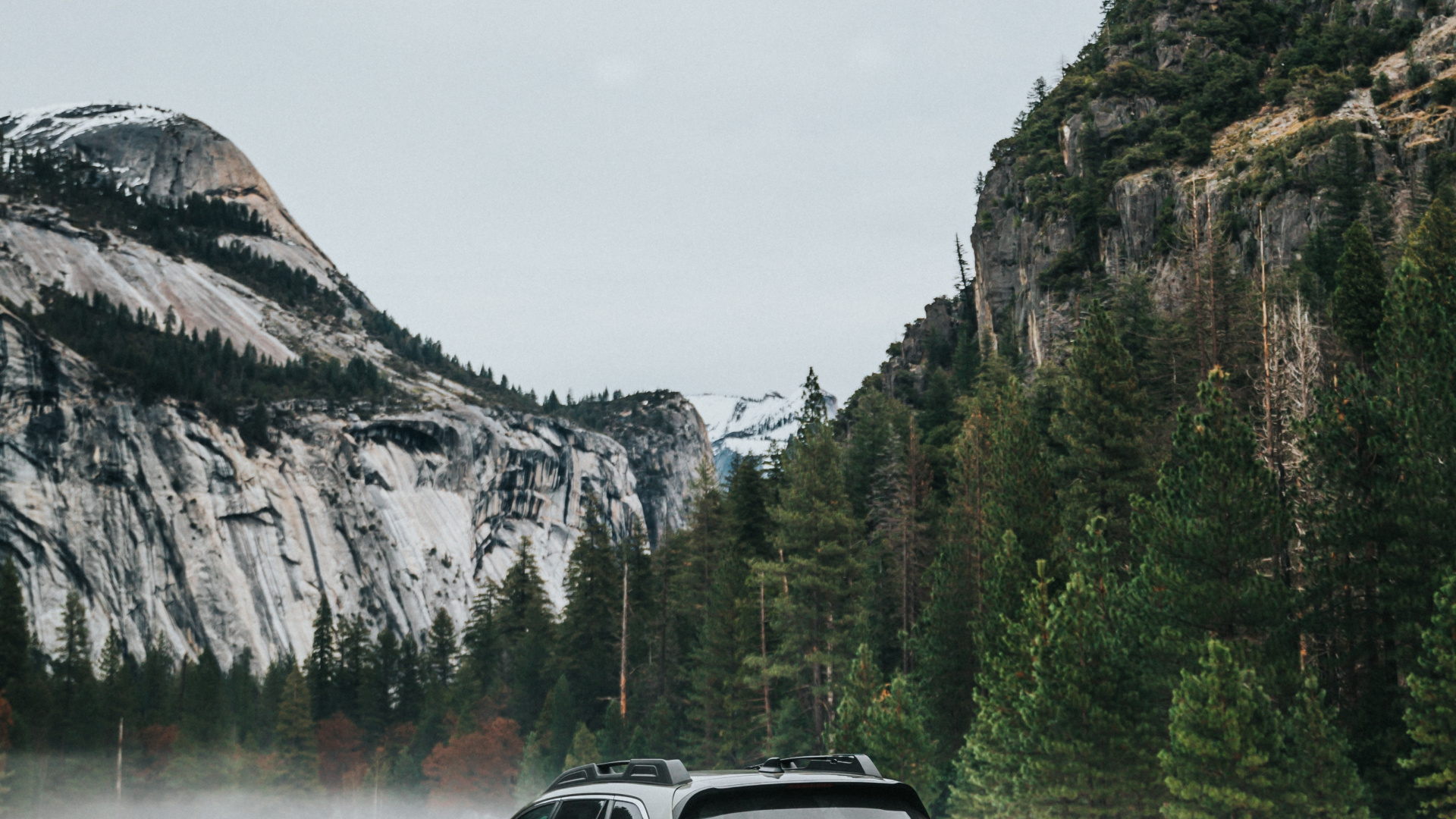 轿车, 冬天, 交叉suv, 山口, 半圆顶 壁纸 1920x1080 允许