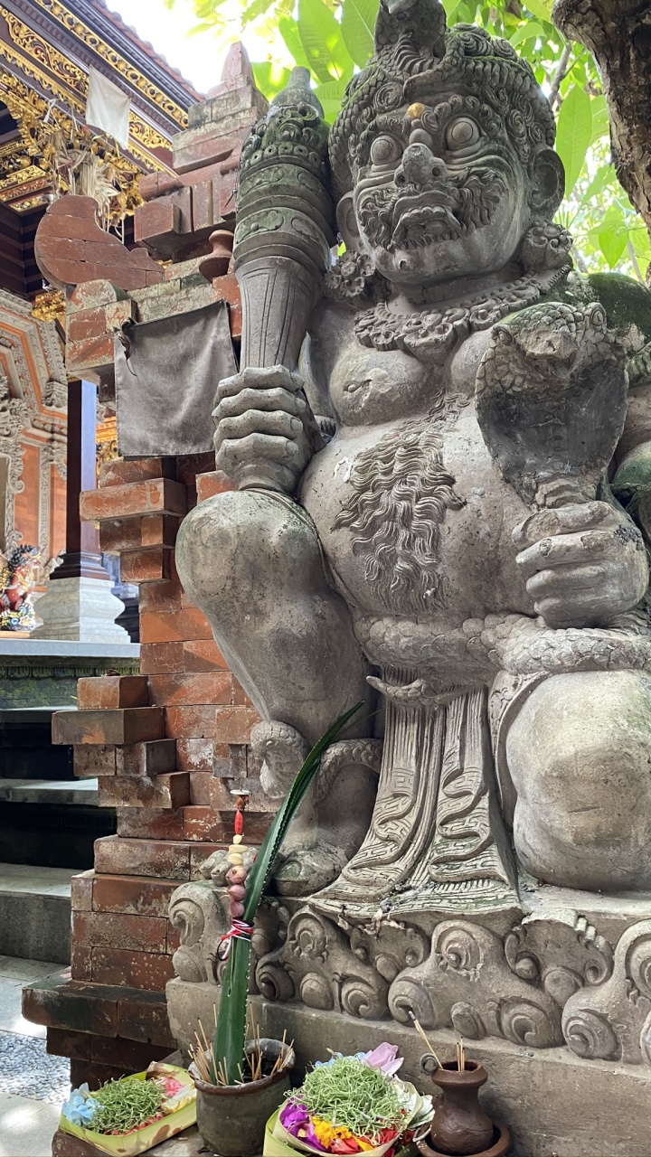 Bali, la Sculpture Sur Pierre, Statue, Site Archéologique, Histoire Ancienne. Wallpaper in 720x1280 Resolution