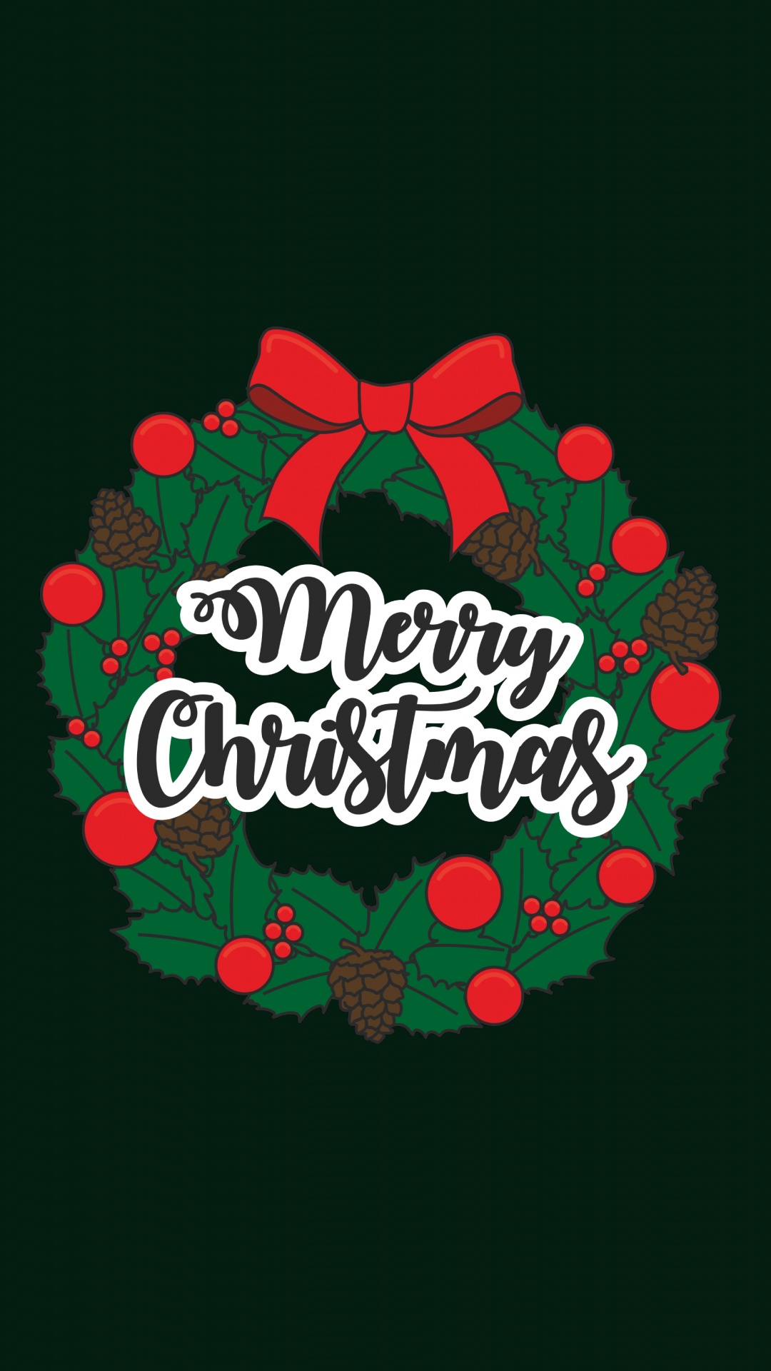 Christmas Day, Holiday, New Year, Logo, Illustration. Wallpaper in 1080x1920 Resolution