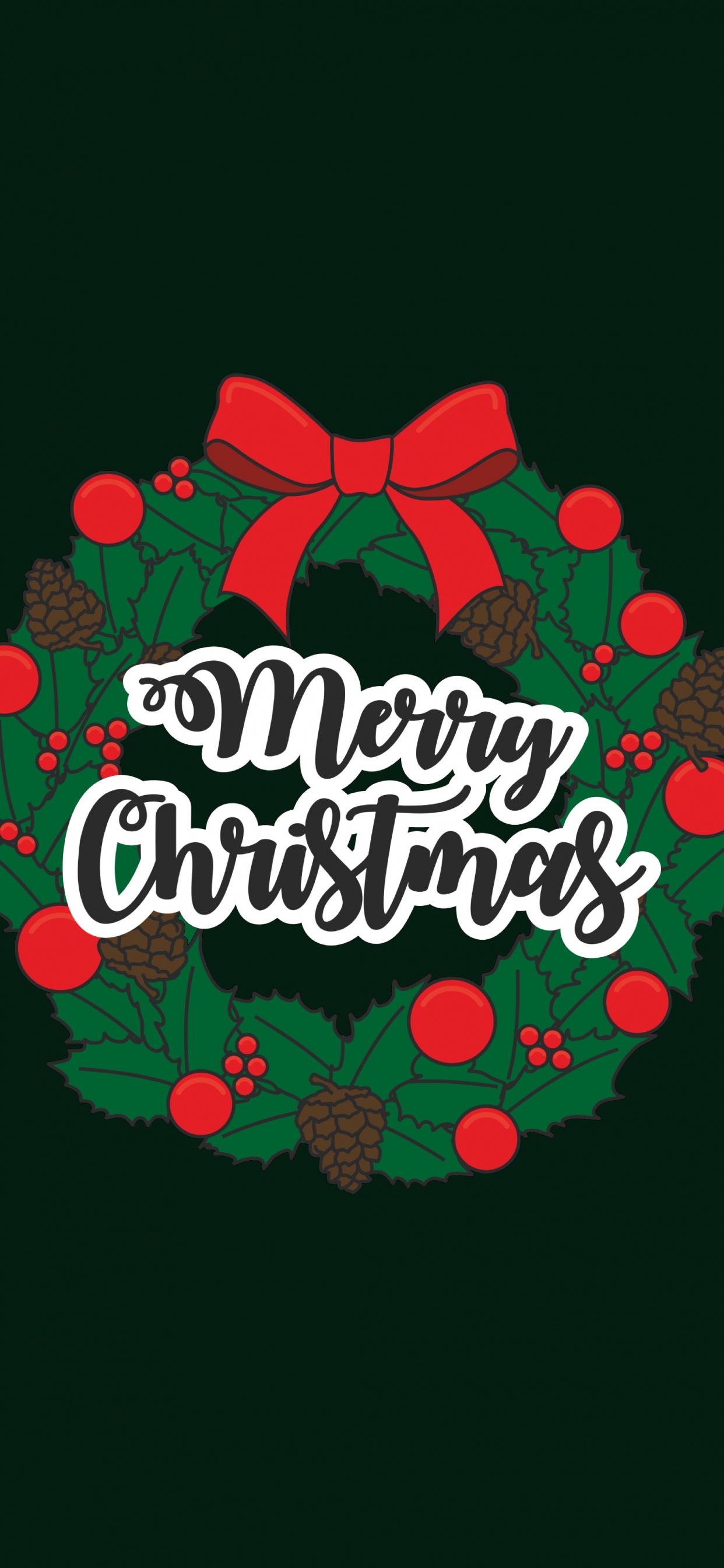 Christmas Day, Holiday, New Year, Logo, Illustration. Wallpaper in 1242x2688 Resolution