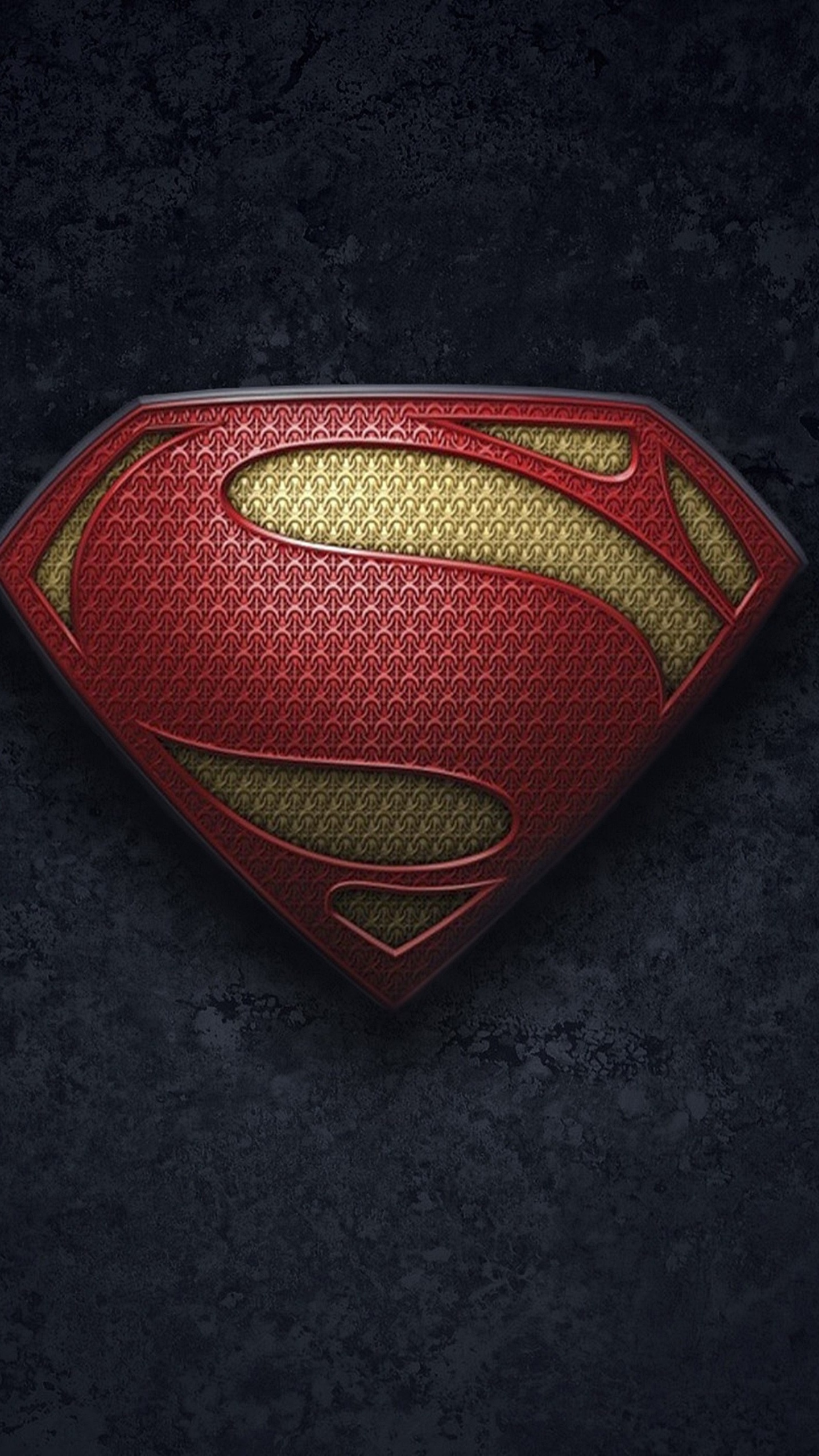 Rotes Und Blaues Spider-Man-Logo. Wallpaper in 1440x2560 Resolution