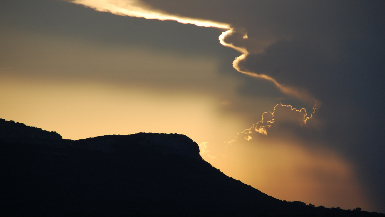 Soir, Horizon, Nuage, Matin, Ciel. Wallpaper in 1280x720 Resolution