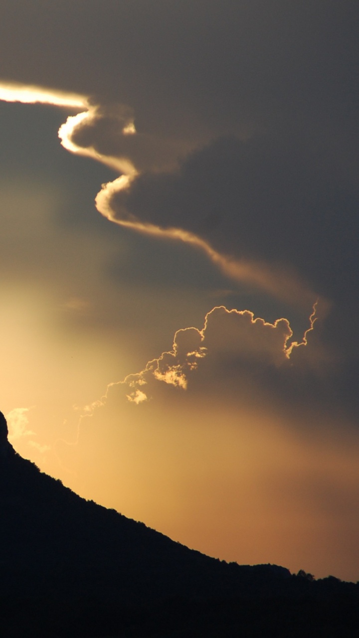 Soir, Horizon, Nuage, Matin, Ciel. Wallpaper in 720x1280 Resolution