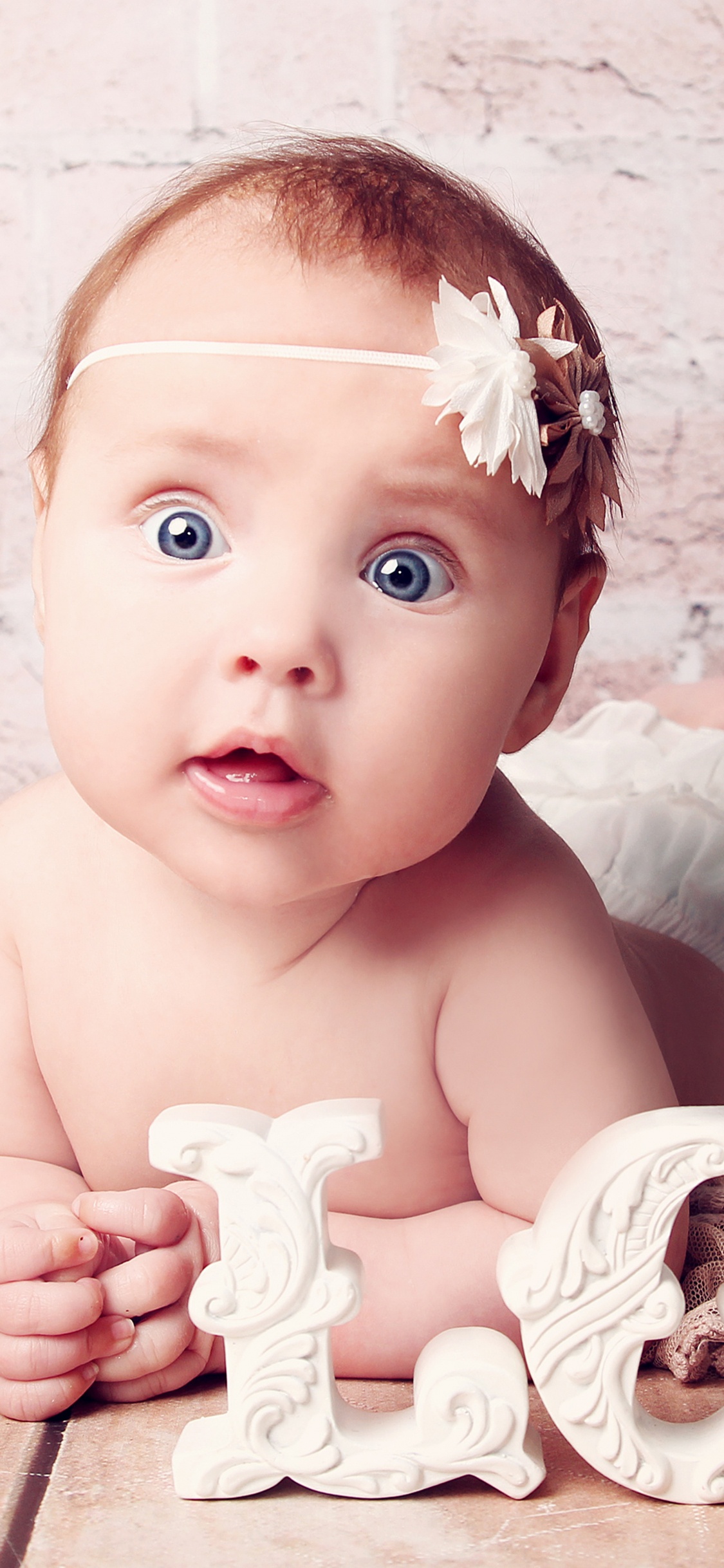 Infant, Child, Face, Baby, Skin. Wallpaper in 1125x2436 Resolution