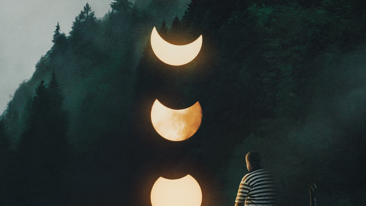 气氛, 月亮, 光, 性质 壁纸 1280x720 允许