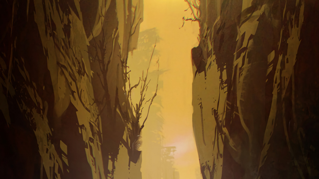 Obscurité, Atmosphère, Lumière, Bâtiment, Biome. Wallpaper in 1280x720 Resolution