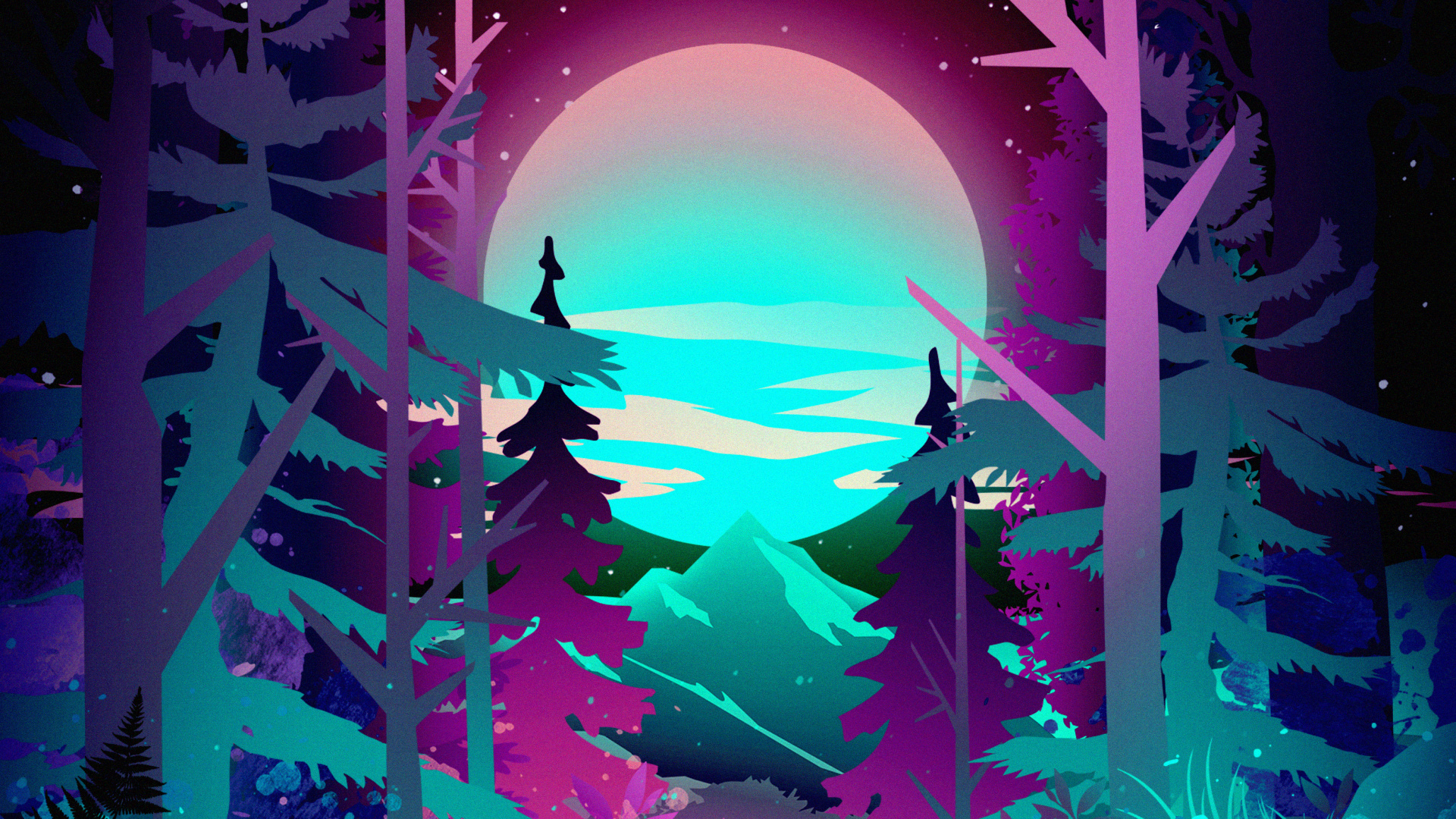 Art, Telephone, Illustration, Painting, Plant. Wallpaper in 1920x1080 Resolution