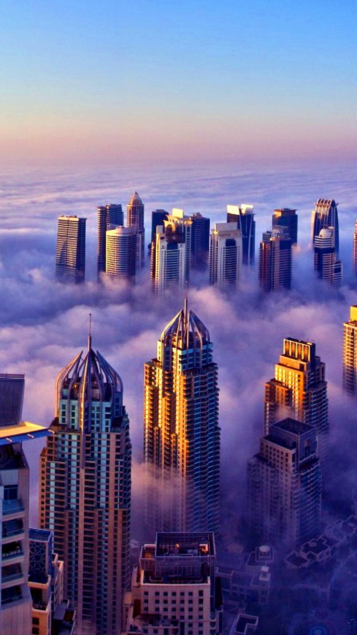 城市景观, 大都会, 城市, 天际线, 里程碑 壁纸 720x1280 允许