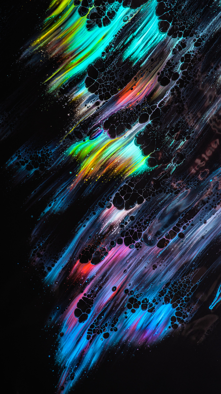 艺术, Youtube上的, 品红色, 电蓝色的, 空间 壁纸 750x1334 允许