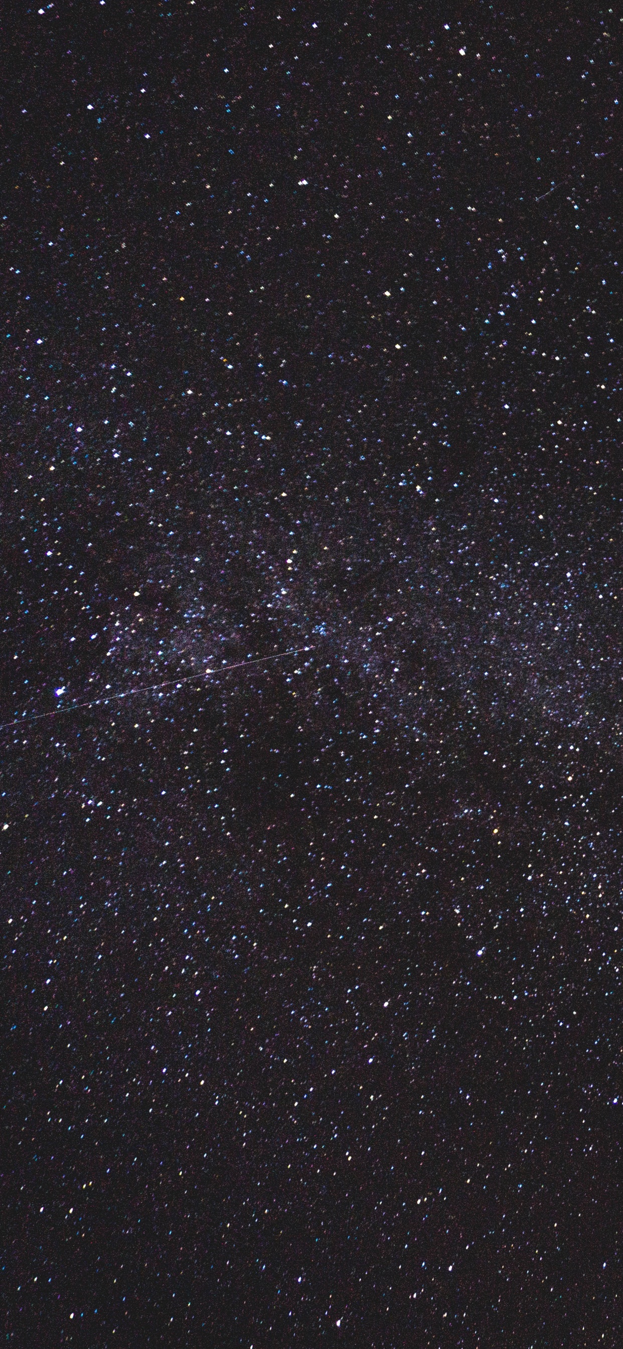 夜晚的天空, 明星, 黑色的, 气氛, 天文学对象 壁纸 1242x2688 允许