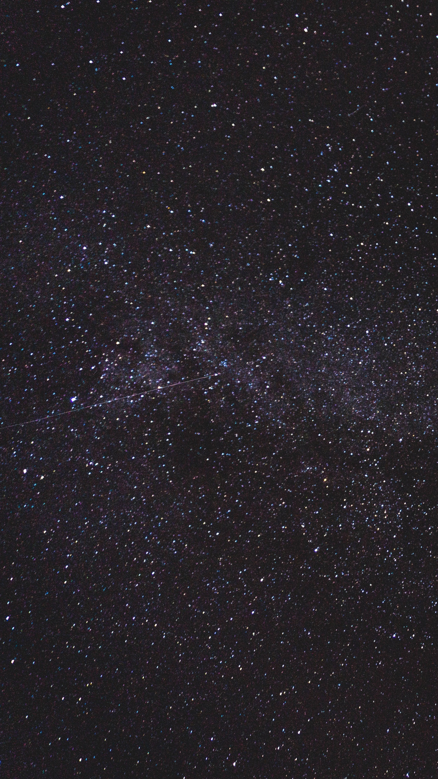 夜晚的天空, 明星, 黑色的, 气氛, 天文学对象 壁纸 1440x2560 允许