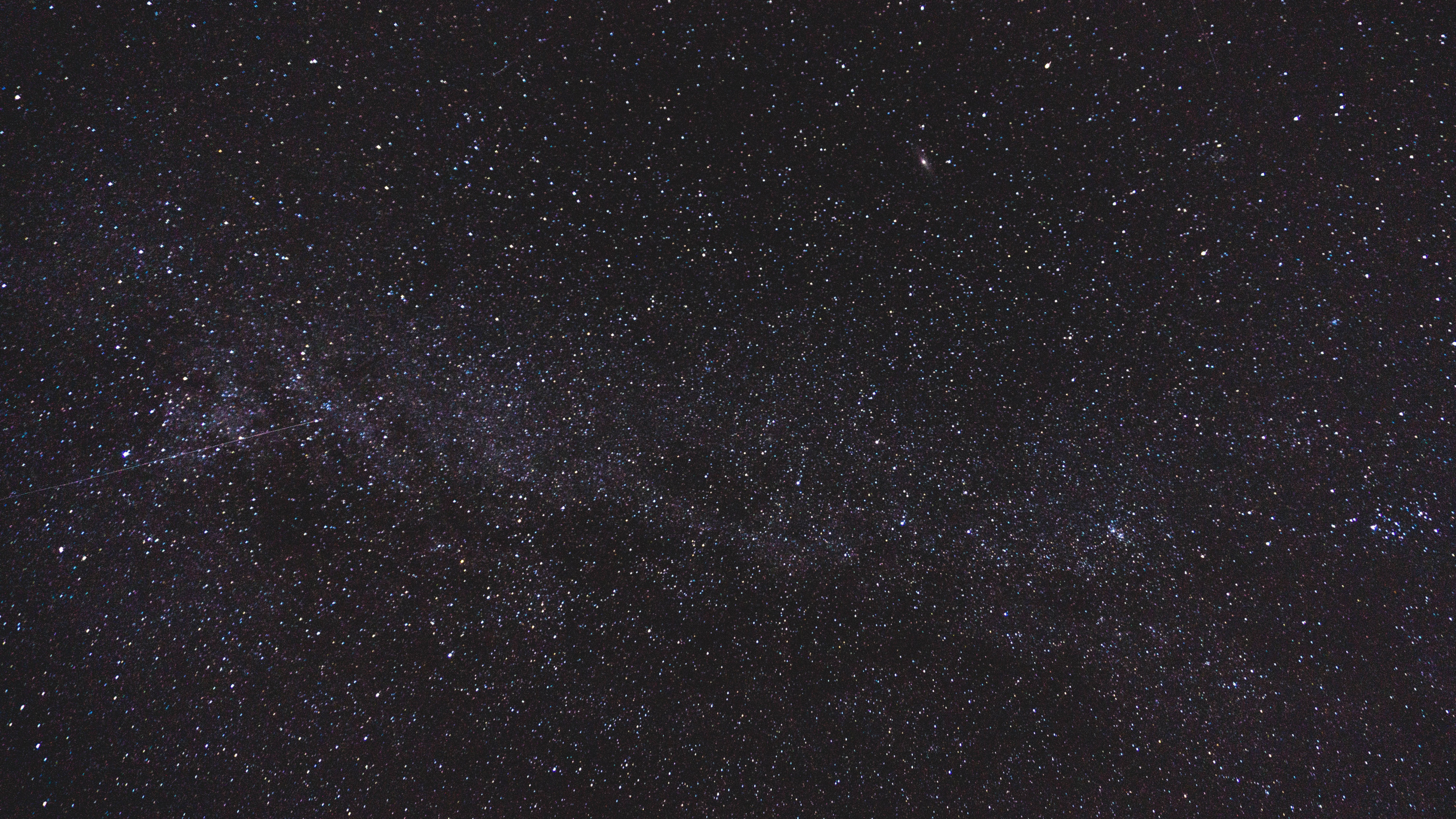 夜晚的天空, 明星, 黑色的, 气氛, 天文学对象 壁纸 2560x1440 允许