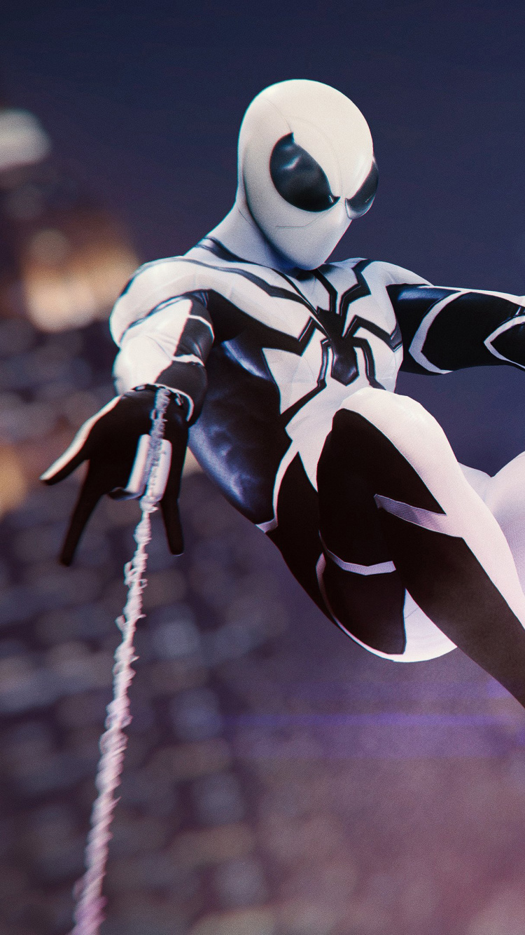 Spider-man, Future Foundation, Insomniac Games, Fantastic Four, Anime. Wallpaper in 750x1334 Resolution