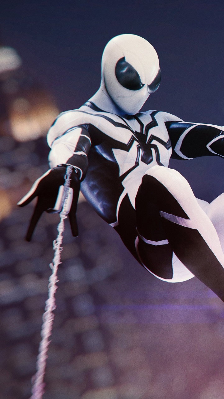 Spider-man, Insomniac Games, Los Cuatro Fantásticos, Anime, Playstation 4. Wallpaper in 720x1280 Resolution