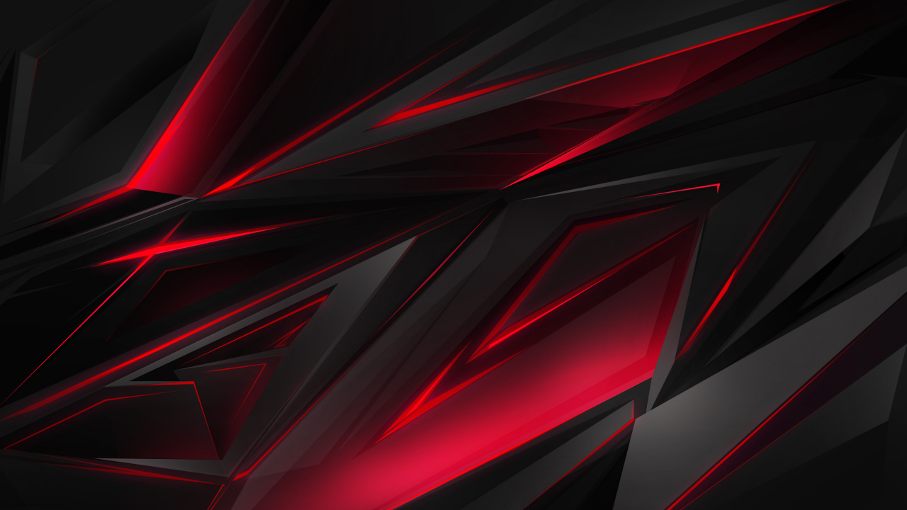 Red and Black Digital Wallpaper. Wallpaper in 1280x720 Resolution