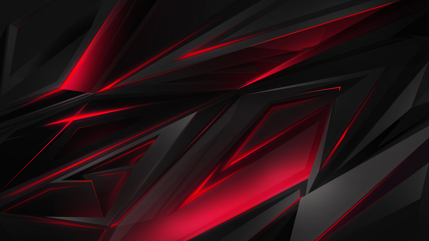 Red and Black Digital Wallpaper. Wallpaper in 1366x768 Resolution