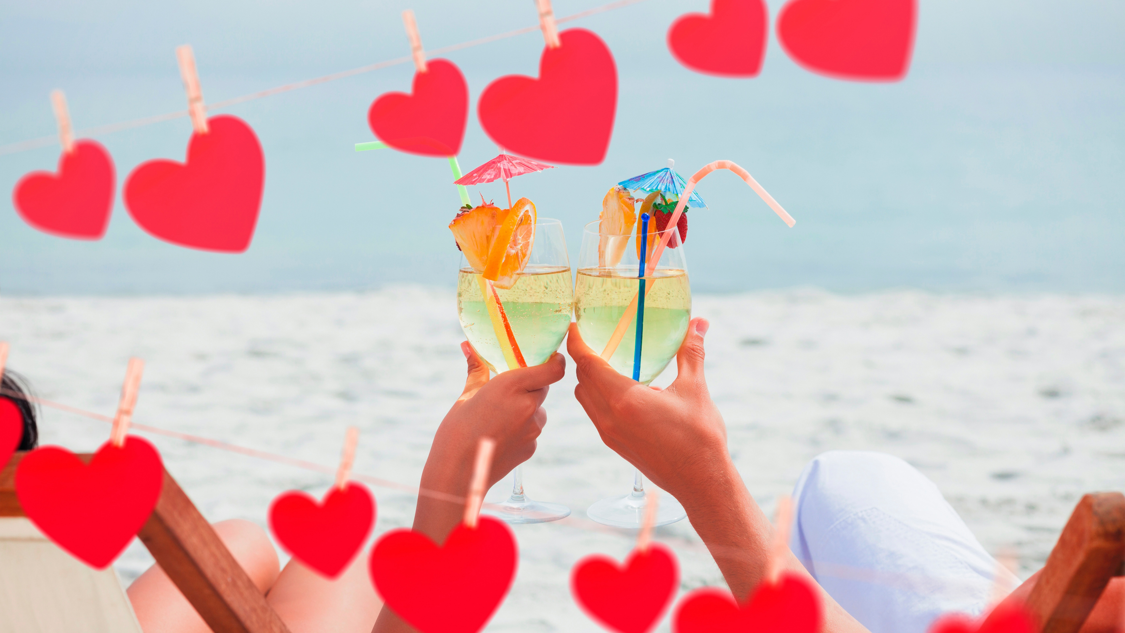 Amour, Été, Amusement, Vacances, Loisir. Wallpaper in 3840x2160 Resolution