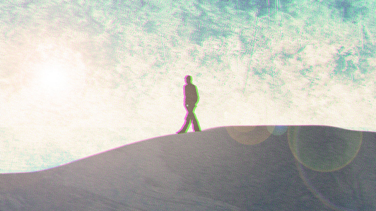 Person, Die Auf Grüner Wiese Steht. Wallpaper in 1280x720 Resolution