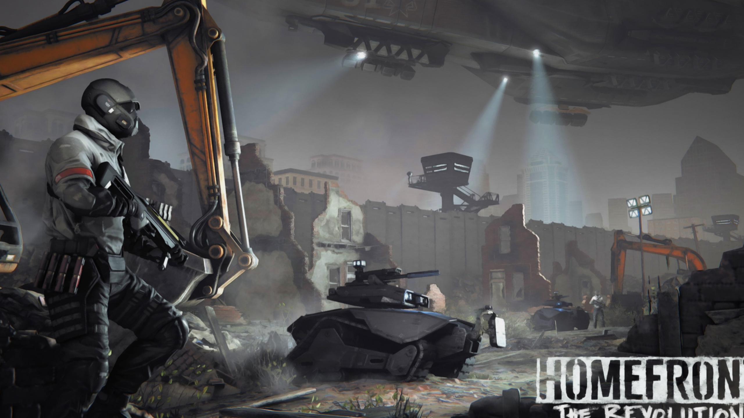 Homefront The Revolution, Homefront, Crytek, Open World, Shooter Game. Wallpaper in 2560x1440 Resolution