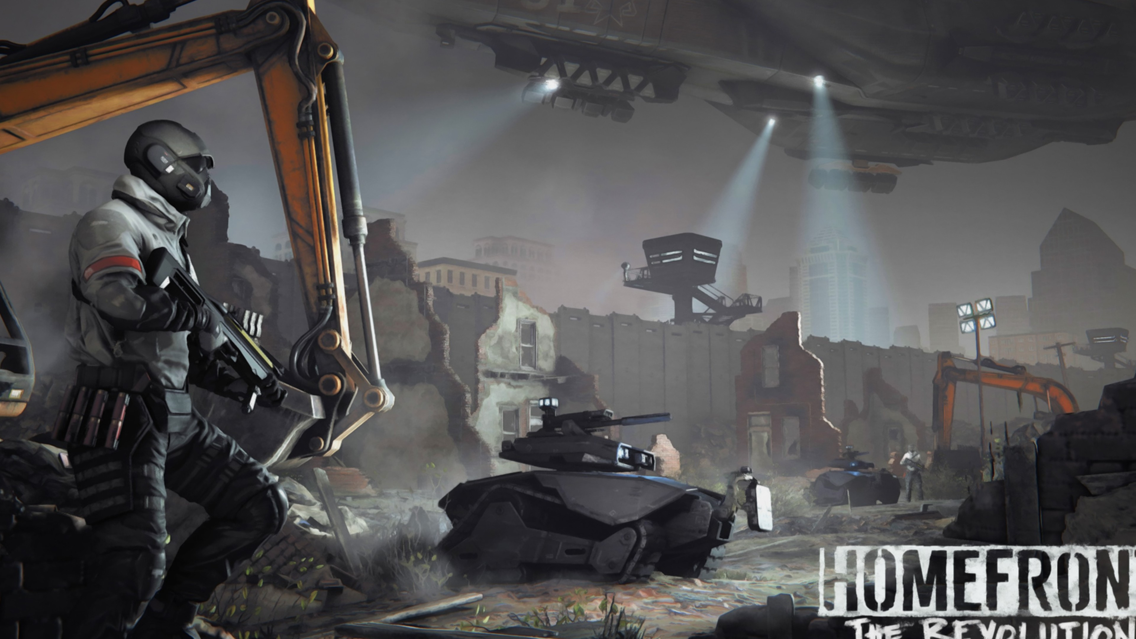 Homefront The Revolution, Homefront, Crytek, Open World, Shooter Game. Wallpaper in 3840x2160 Resolution