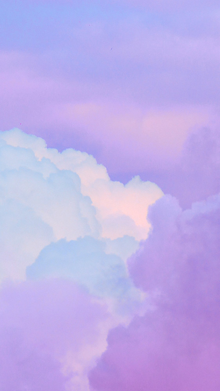 Ios, Morado, Cumulus, Afterglow, Tintes y Matices. Wallpaper in 750x1334 Resolution