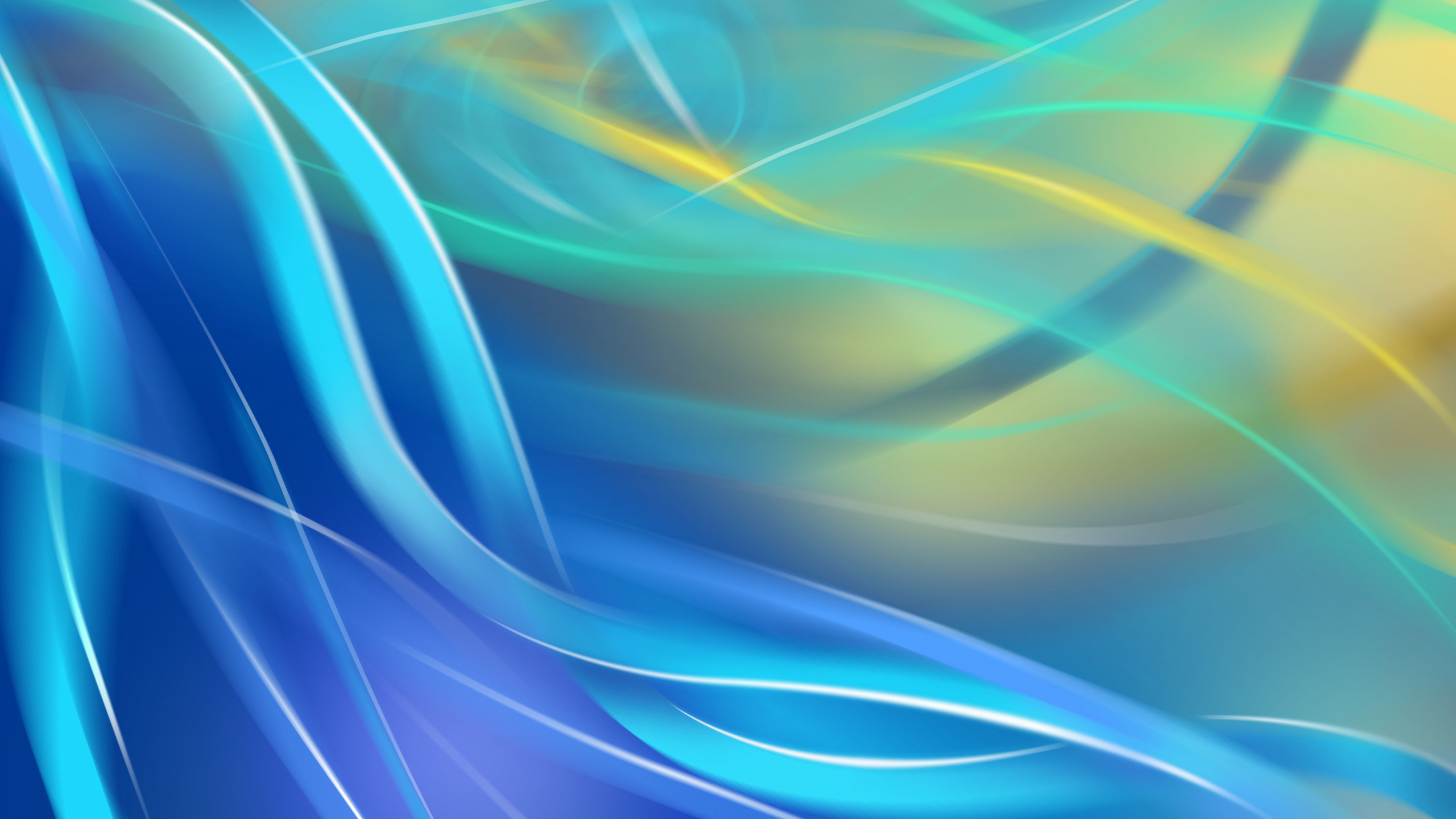 Papel Tapiz Digital de Luz Azul y Blanca. Wallpaper in 2560x1440 Resolution