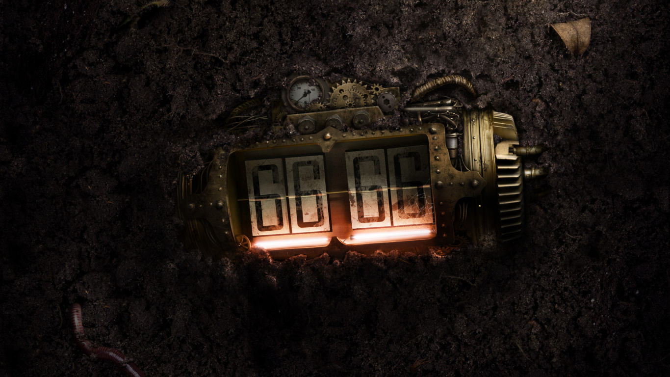 Schwarzer Und Roter Elektrischer Kamin. Wallpaper in 1366x768 Resolution