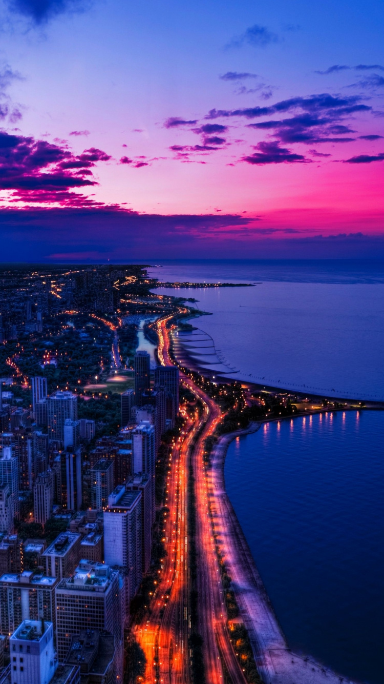 Eau, Bâtiment, Atmosphère, Gratte-ciel, Nature. Wallpaper in 750x1334 Resolution