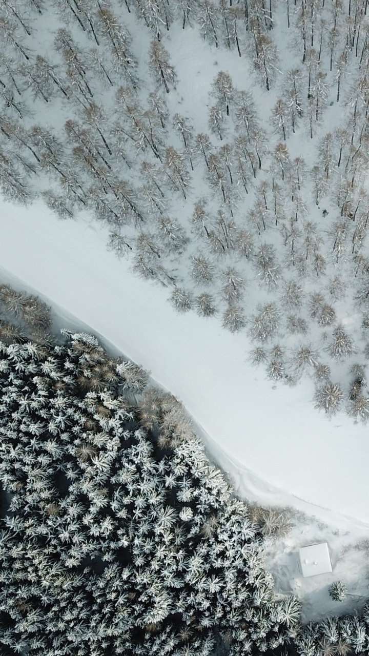 Nieve, Invierno, Agua, Los Recursos de Agua, Paisaje Natural. Wallpaper in 720x1280 Resolution