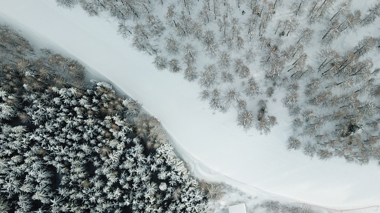 Snow, Winter, Water, Water Resources, Natural Landscape. Wallpaper in 1280x720 Resolution