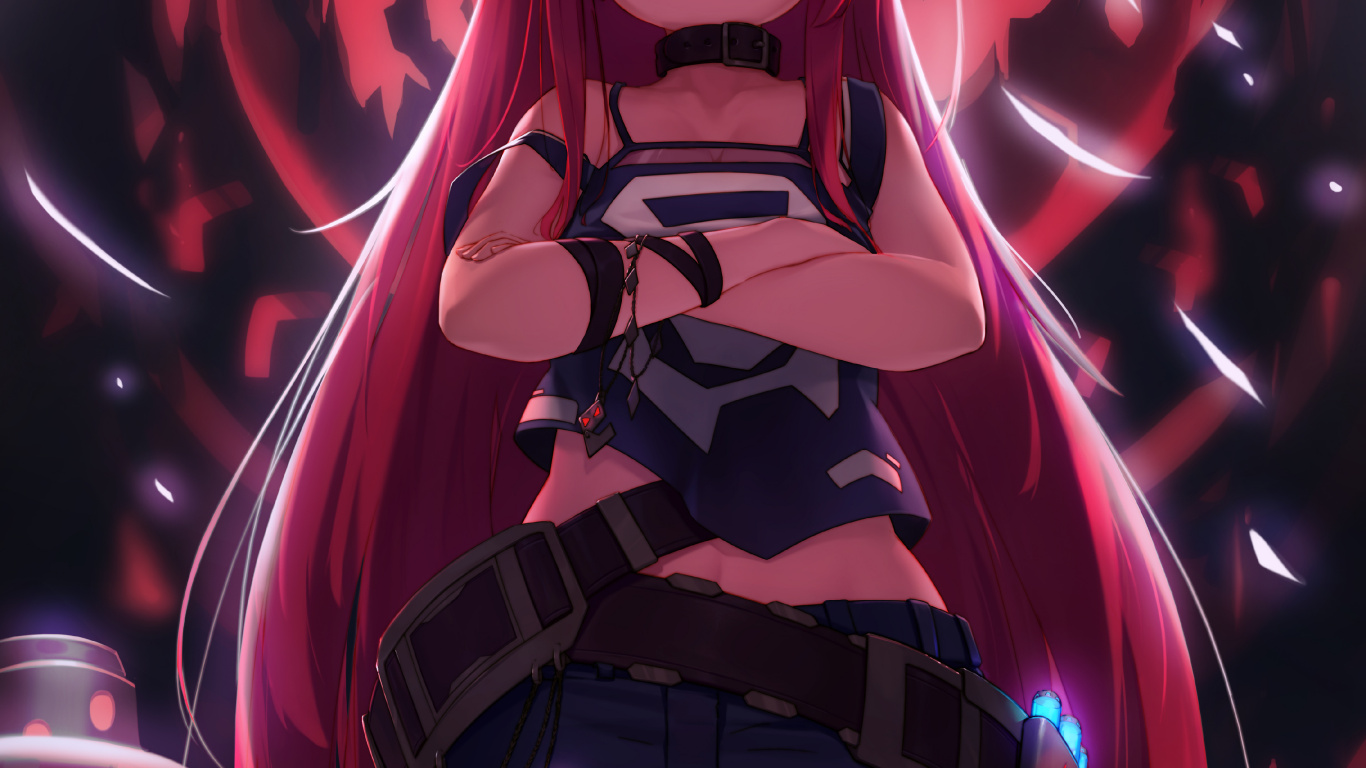 女儿, 艺术, 卡通, 紫色的, 粉红色 壁纸 1366x768 允许