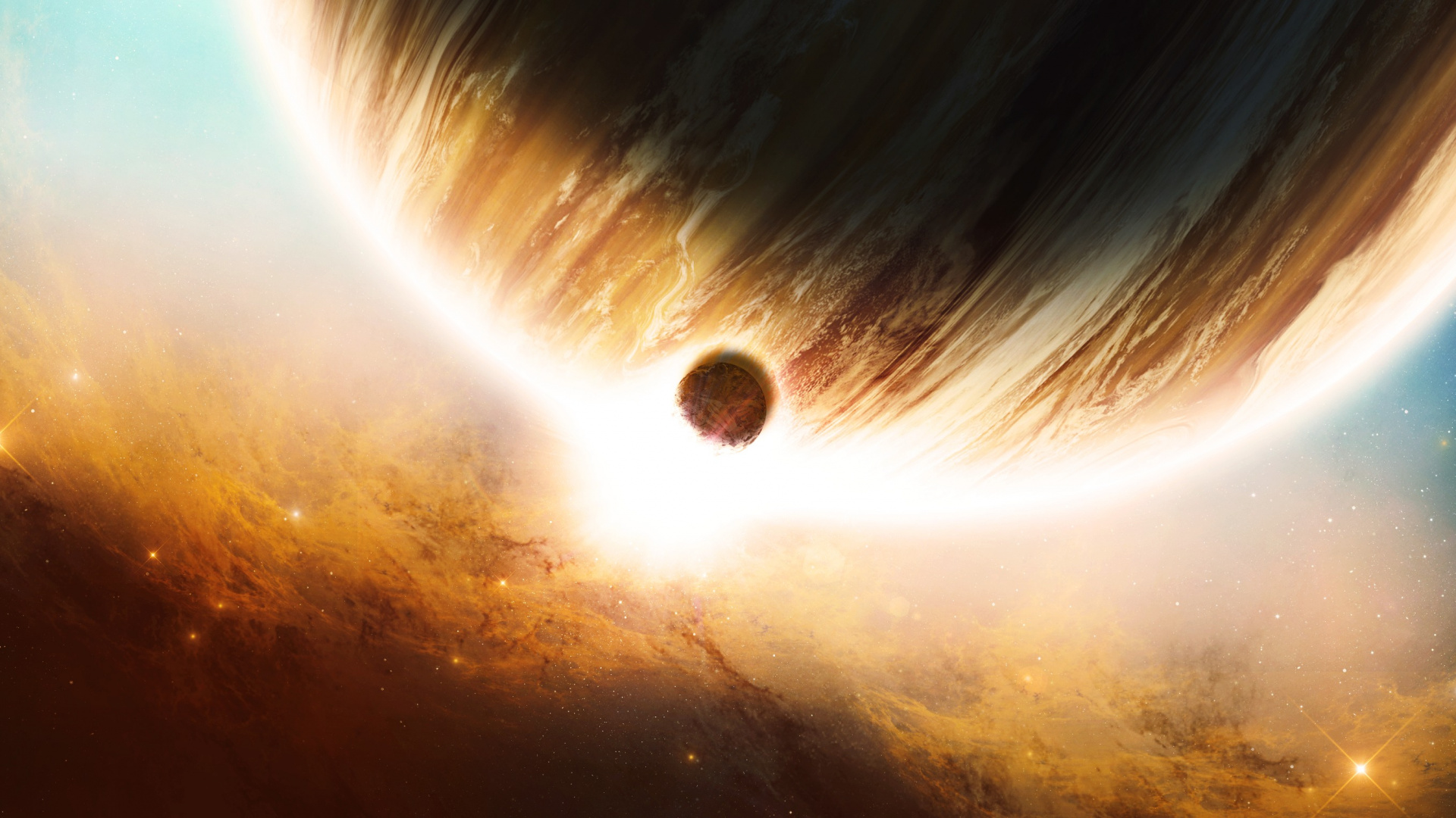 Bombilla de Luz Blanca Encendida Durante la Noche. Wallpaper in 1920x1080 Resolution