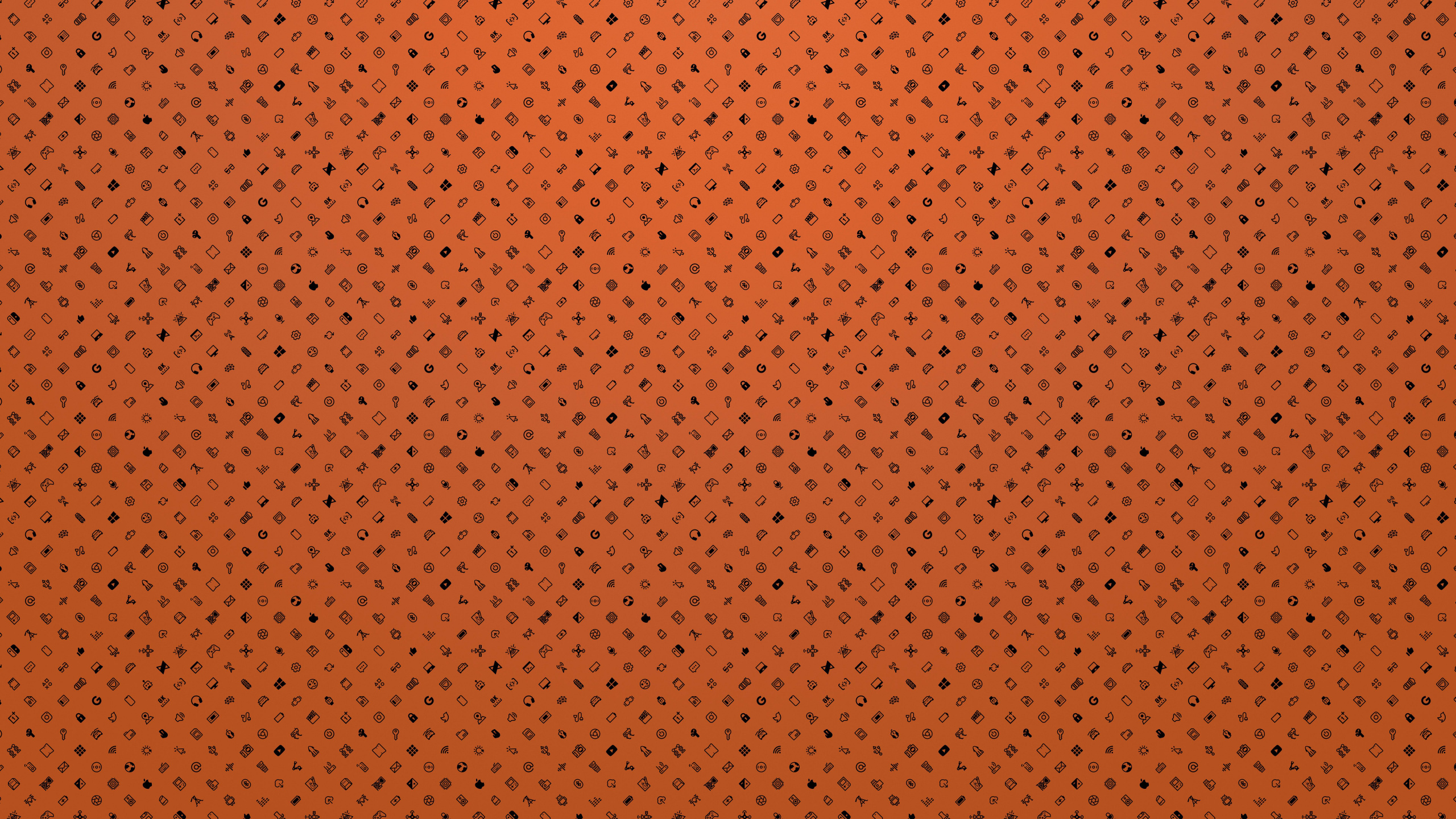 Orange, Géométrie, Ambre, Propriété Des Matériaux, Maille. Wallpaper in 2560x1440 Resolution