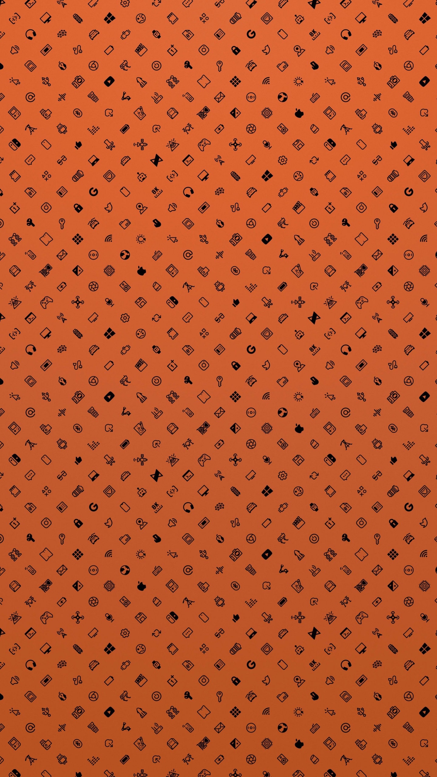 Orange, Geometry, Amber, Material Property, Pattern. Wallpaper in 1440x2560 Resolution