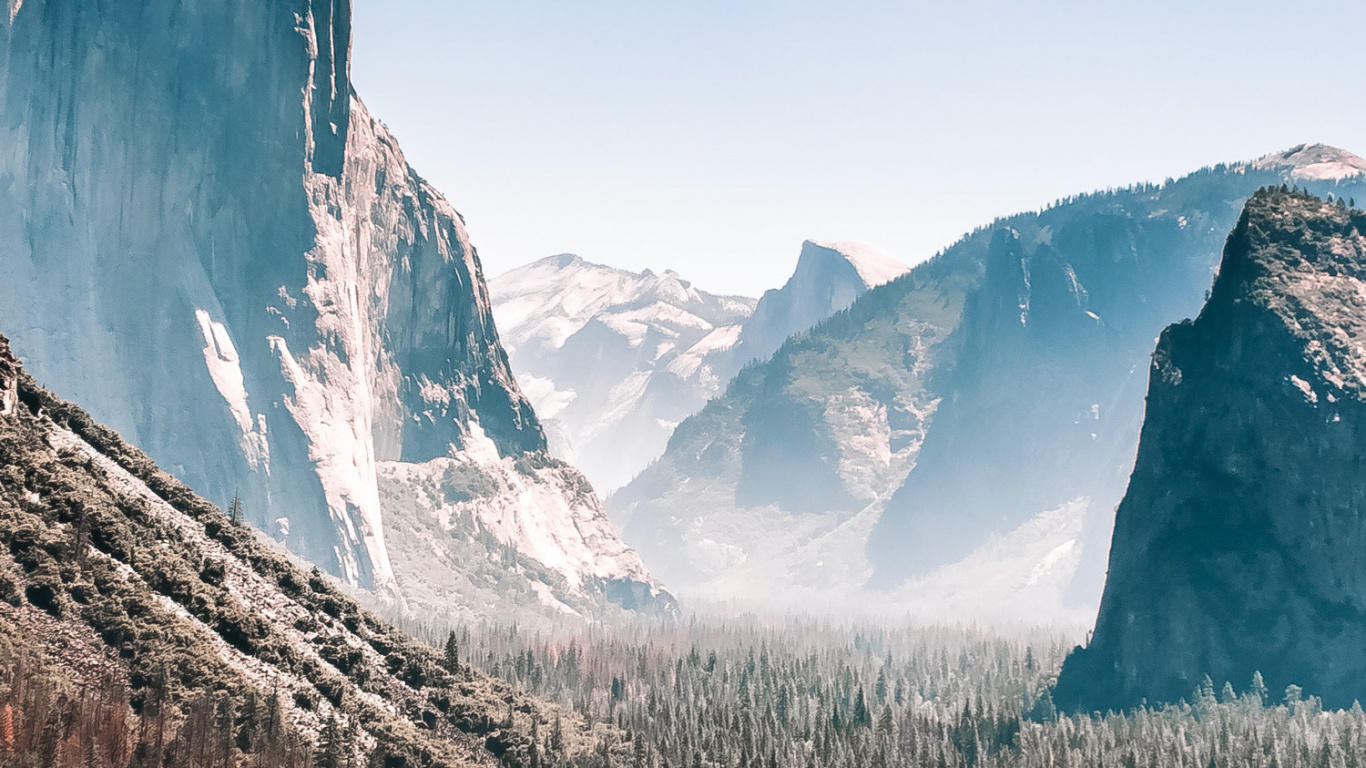 Yosemite National Park, Nationalpark, Yosemite Valley, Natur, Park. Wallpaper in 1366x768 Resolution