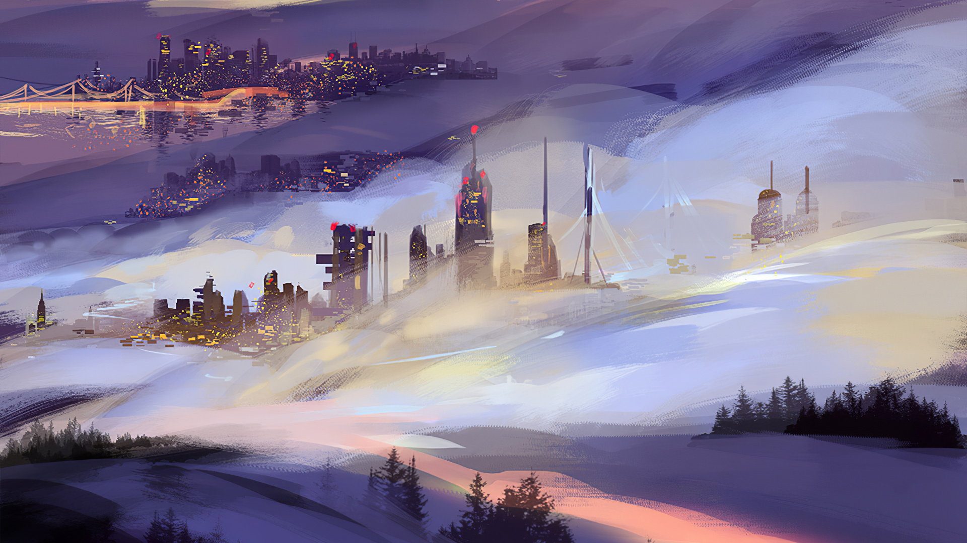 艺术作品, 数码艺术, 艺术, 艺术家, 气氛 壁纸 1920x1080 允许