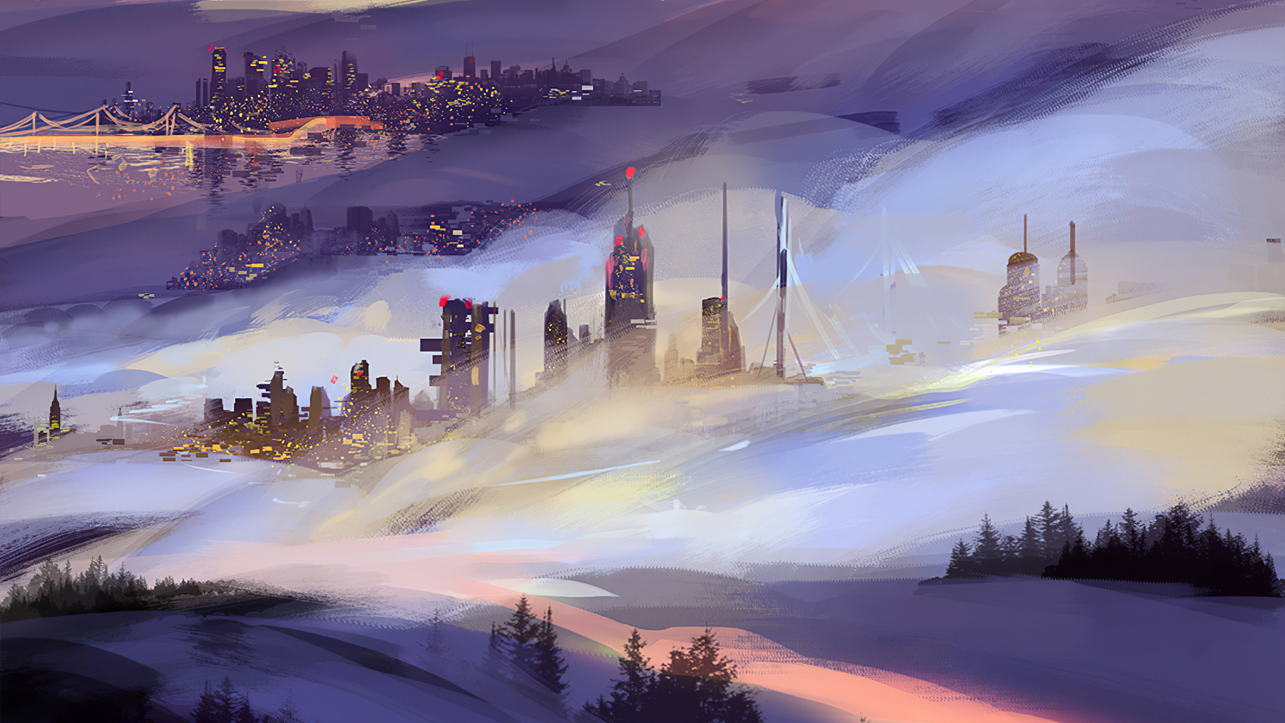 艺术作品, 数码艺术, 艺术, 艺术家, 气氛 壁纸 2560x1440 允许