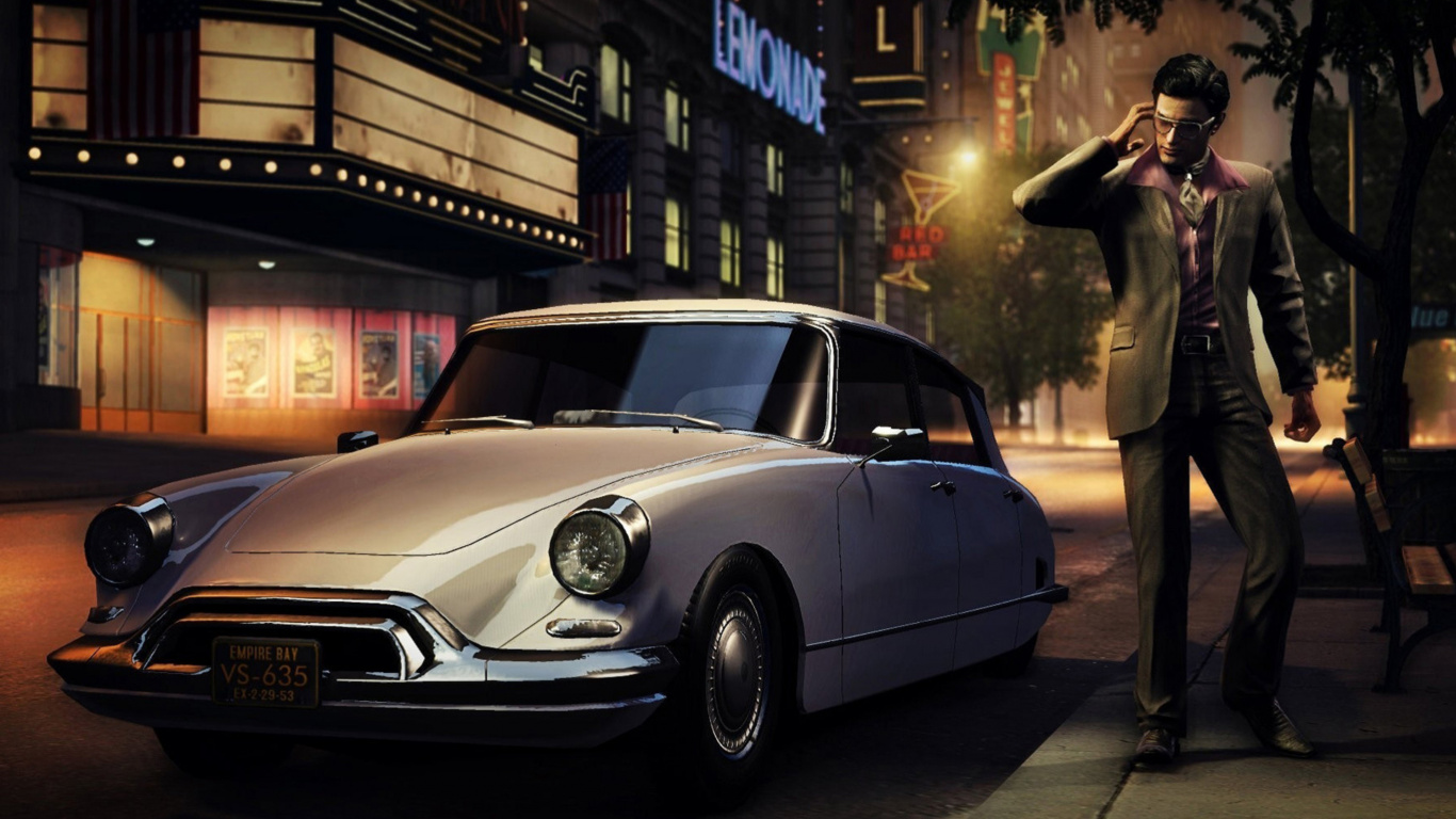 Mafia Ii, la Mafia Iii, la Mafia, Empire Bay, Golpe de Estado. Wallpaper in 1366x768 Resolution