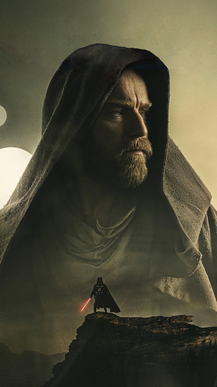 Star Wars, Obi-Wan Kenobi, Anakin Skywalker, Des Films De Disney, Jedi. Wallpaper in 720x1280 Resolution