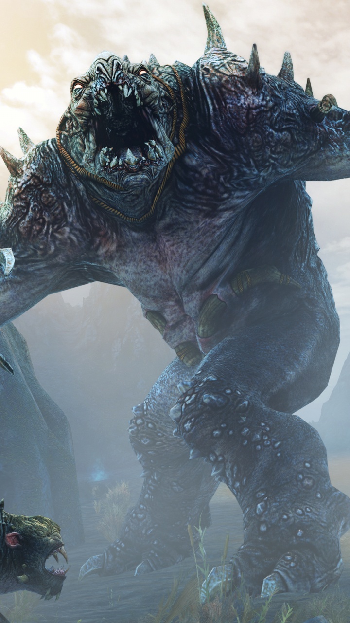 Sauron, Mordor, pc Game, Dragon, Tyrannosaurus. Wallpaper in 720x1280 Resolution