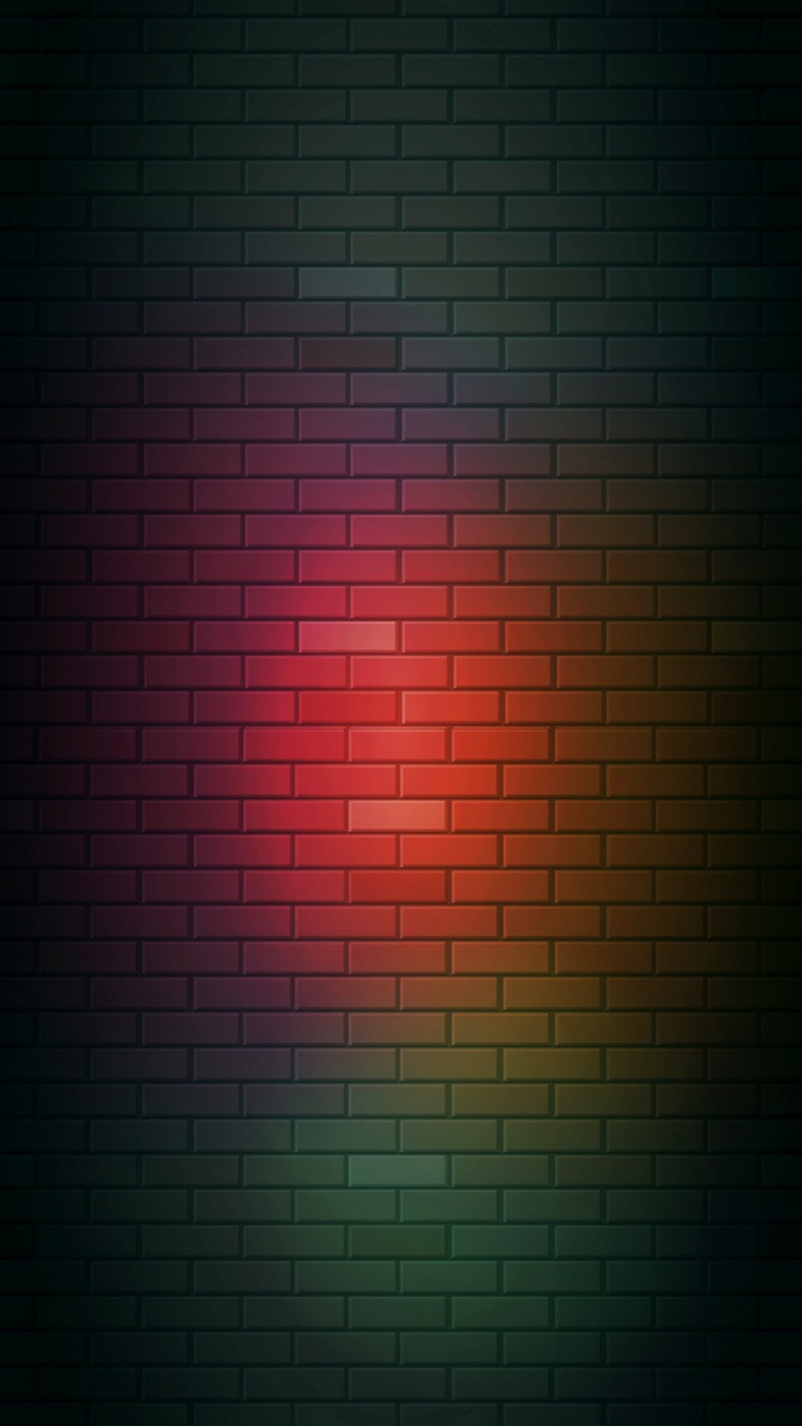 Light, Colorfulness, Green, Brick, Yellow. Wallpaper in 720x1280 Resolution