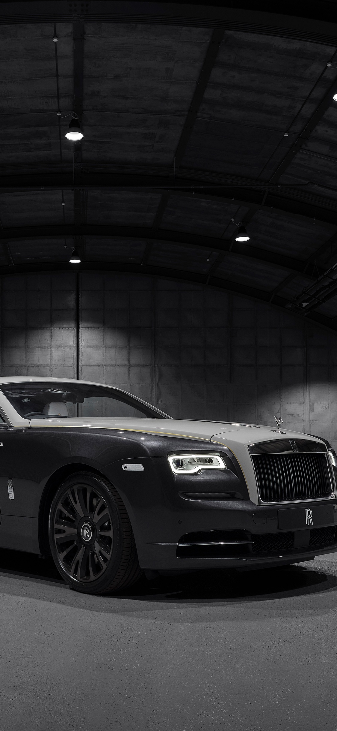 Schwarz Bmw m3 Coupé. Wallpaper in 1125x2436 Resolution