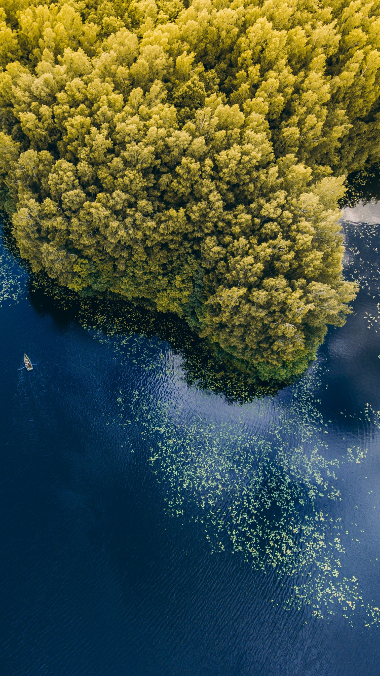 Water, Reflection, Nature, Natural Landscape, Blue. Wallpaper in 750x1334 Resolution