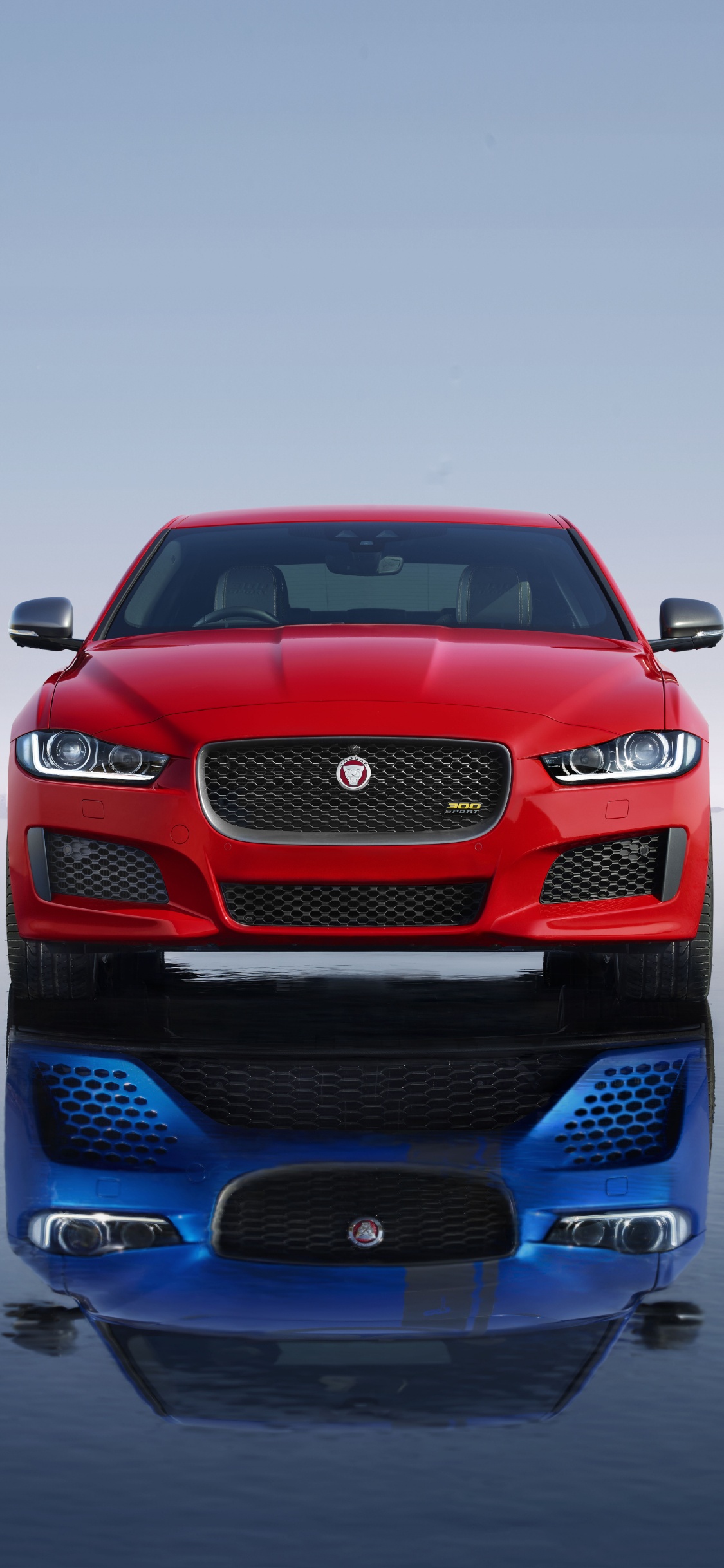 Bmw m 3 Bleu Sur Champ Couvert de Neige. Wallpaper in 1125x2436 Resolution