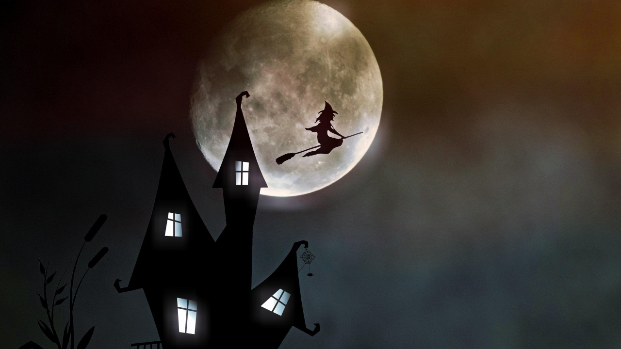 Witches Flying, Witchcraft, Salem Witch Trials, Witch Ride, Magic. Wallpaper in 1280x720 Resolution